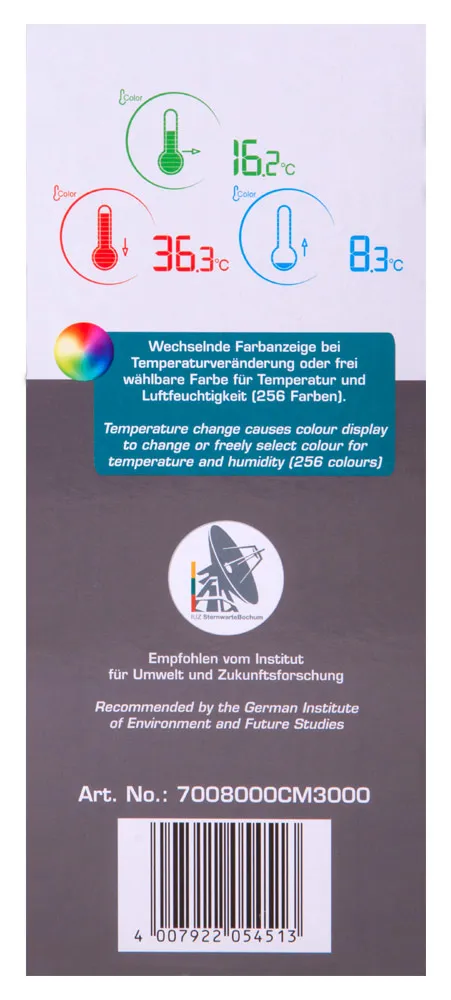 fotografie Meteostanice Bresser Temeo Life H s barevným displejem, černá,  13