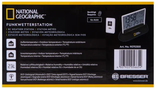 fotografie Meteostanice Bresser National Geographic, transparentní,  12