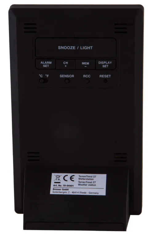 snímek Meteostanice Bresser TemeoTrend ST RC, černá,  4