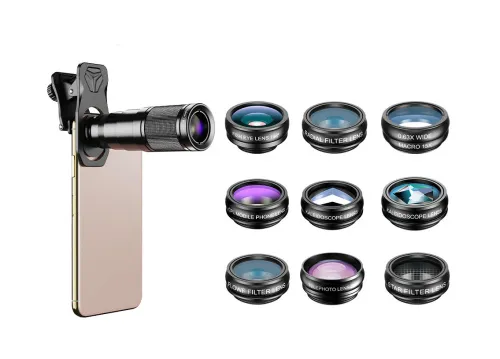 obrázek Sada objektivů pro smartphone Levenhuk Kelvin SLS10,  3