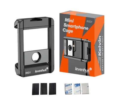 snímek Miniklec pro smartphone Levenhuk Kelvin RIG1,  9