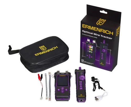 fotografie Sledovač optických kabelů Ermenrich NetGeeks NP60,  2