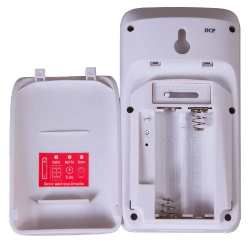 snímek Meteostanice Bresser s barevným displejem, černá,  8