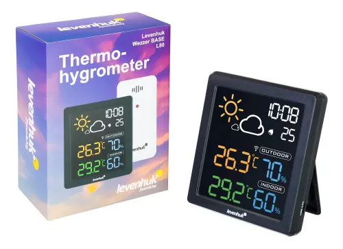 foto Termohygrometr Levenhuk Wezzer BASE L80,  2