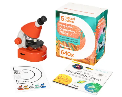 fotografie Mikroskop se vzdělávací publikací Levenhuk Discovery Micro,  4