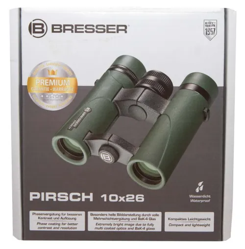 fotografie Binokulární dalekohled Bresser Pirsch 10x26,  12