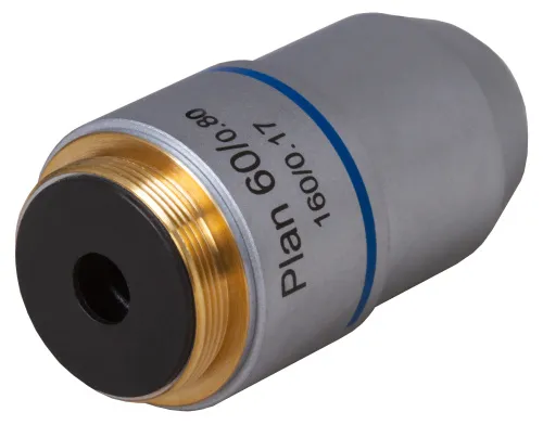 snímek Rovinný achromatický objektiv Levenhuk MED 60x,  3