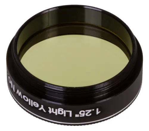 snímek Filtr Explore Scientific světle žlutá N8 1,25",  3