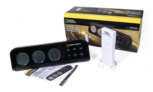 snímek Meteostanice Bresser National Geographic, 3 obrazovky,  2