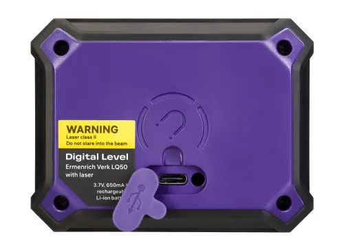 snímek Digitální vodováha Ermenrich Verk LQ50, s laserem,  6