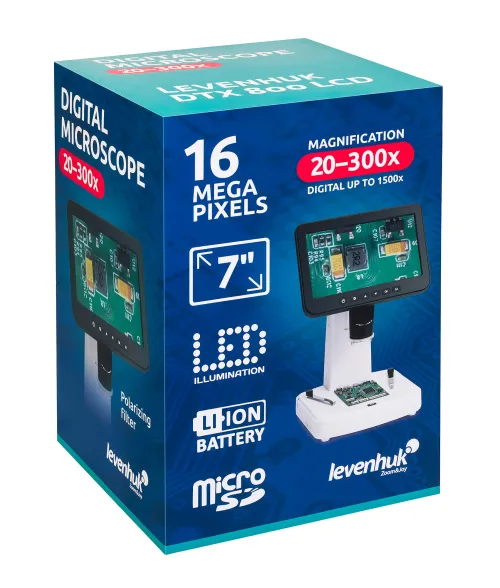 fotografie Digitální mikroskop Levenhuk DTX 800 LCD,  12
