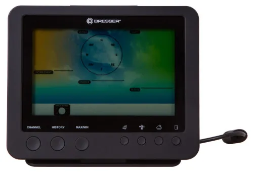 snímek Meteostanice Bresser 5v1 s Wi-Fi a barevným displejem, černá,  4