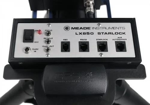 foto Německý ekvatoreální držák Meade LX850 s technologií StarLock a stativem,  3