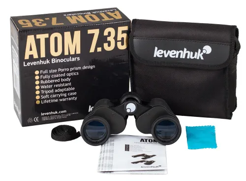 obrázek Binokulární dalekohled Levenhuk Atom 7x35,  2