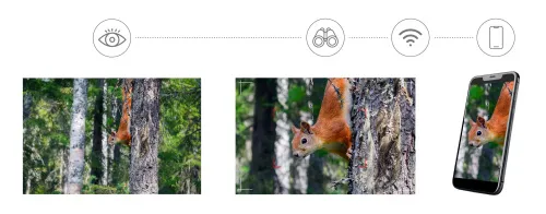 snímek Digitální fotobinokulární dalekohled Levenhuk Kelvin Snap ED 8x42,  8