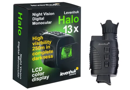 fotografie Digitální monokulární dalekohled s nočním viděním Levenhuk Halo 13X - Vystavený předmět,  3