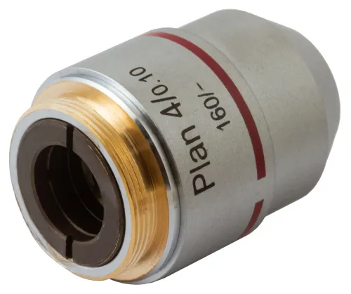 fotografie Rovinný achromatický objektiv Levenhuk MED 4x,  3