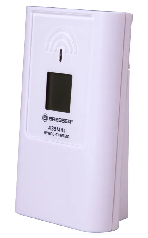 fotografie Meteostanice Bresser TemeoTrend JC LCD RC (nástěnné hodiny), stříbrná,  8