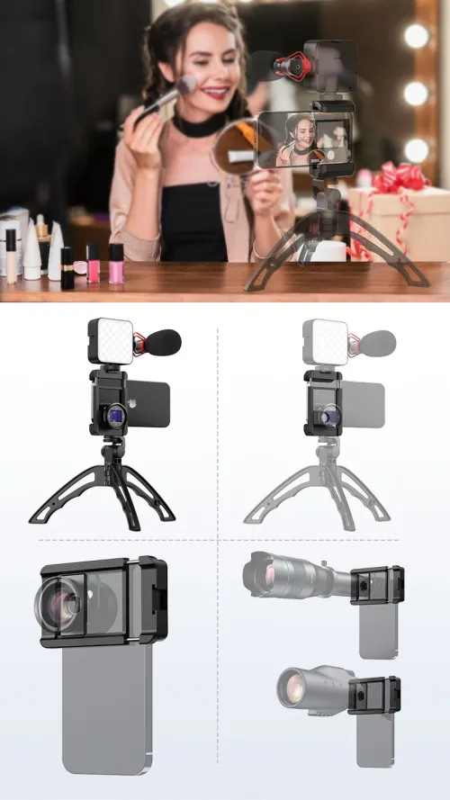 snímek Miniklec pro smartphone Levenhuk Kelvin RIG1,  2