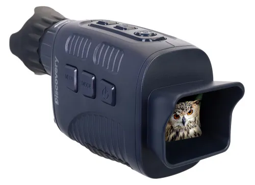 foto Digitální monokulární dalekohled s nočním viděním se stativem Levenhuk Discovery Night ML10,  6