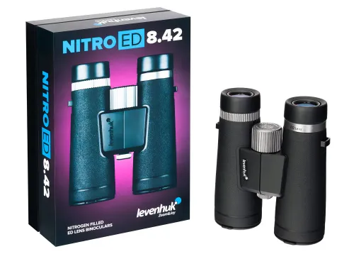 fotografie Binokulární dalekohled Levenhuk Nitro ED 8x42,  4