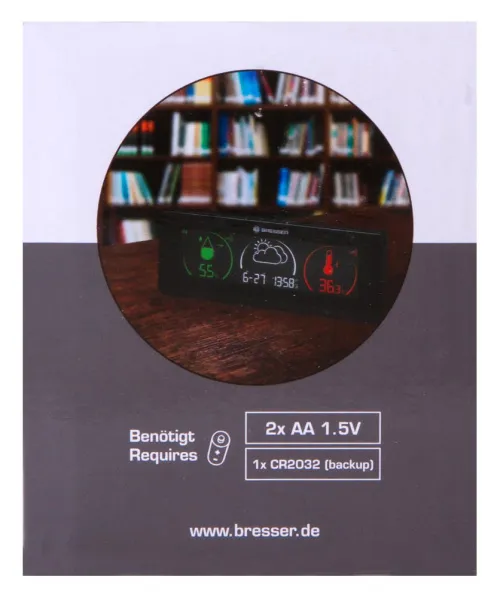 foto Meteostanice Bresser Temeo Life s barevným displejem, černá,  13