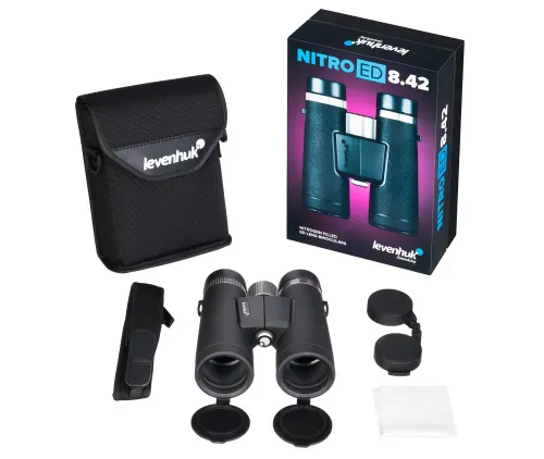 fotografie Binokulární dalekohled Levenhuk Nitro ED 8x42,  3