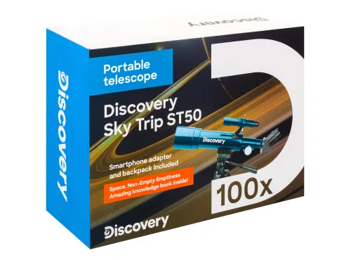 snímek Hvězdářský dalekohled Levenhuk Discovery Sky Trip ST50 s knížkou - Vystavený předmět,  16