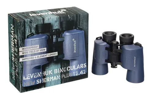 obrázek Binokulární dalekohled Levenhuk New Sherman PLUS 12x42,  5