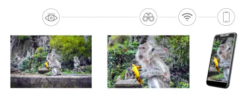 snímek Digitální fotobinokulární dalekohled Levenhuk Kelvin Snap ED 8x42,  9