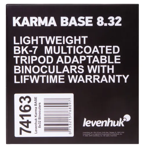 foto Binokulární dalekohled Levenhuk Karma BASE 8x32,  16