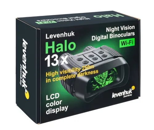 obrázek Digitální binokulární dalekohled s nočním viděním Levenhuk Halo 13X,  12