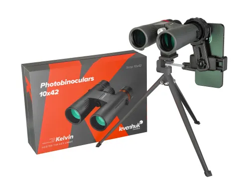 obrázek Fotobinokulární dalekohled Levenhuk Kelvin Snap 10x42,  2