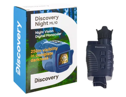 foto Digitální monokulární dalekohled s nočním viděním se stativem Levenhuk Discovery Night ML10,  3