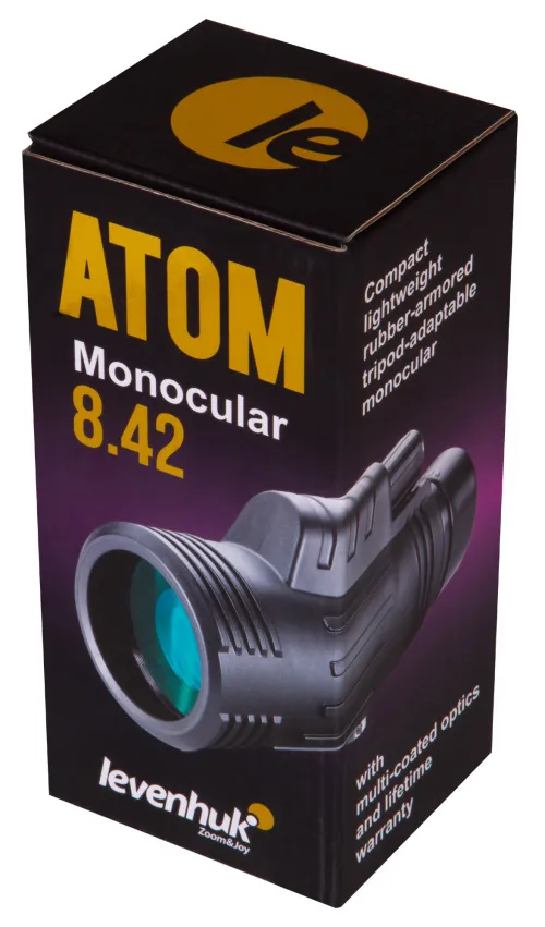 foto Monokulární dalekohled Levenhuk Atom 8x42,  10