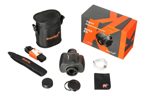 fotografie Digitální fotomonokulární dalekohled Levenhuk Kelvin Snap ED 8x42,  2