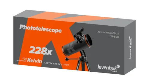 snímek Fototeleskop Levenhuk Kelvin Nova PLUS 114/500,  8