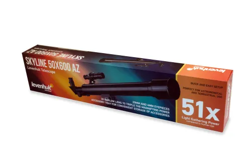 obrázek Hvězdářský dalekohled Levenhuk Skyline 50х600 AZ,  7