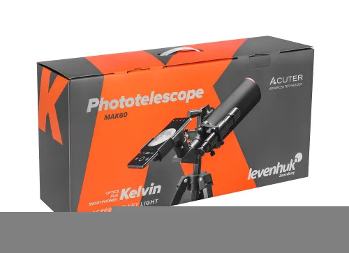 foto Fototeleskop Levenhuk Kelvin MAK60 mini AZ,  16