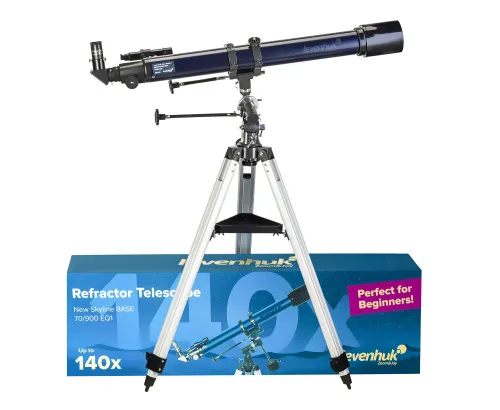 foto Hvězdářský dalekohled Levenhuk New Skyline BASE 70/900 EQ1,  2