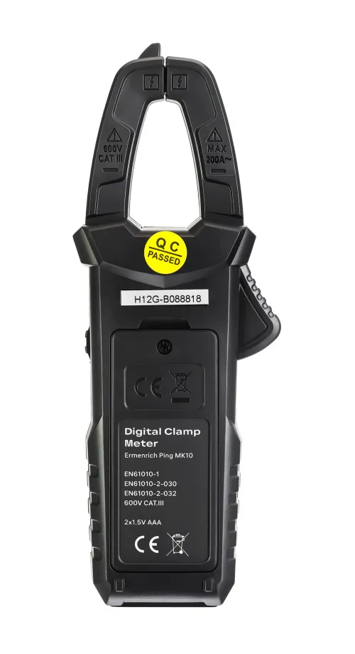snímek Digitální klešťový měřič Ermenrich Ping MK10,  6