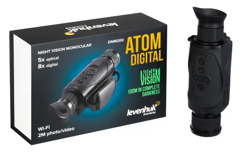 fotografie Monokulární dalekohled s nočním viděním Levenhuk Atom Digital DNM200,  4