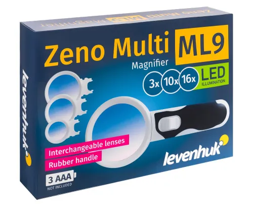 foto Lupa Levenhuk Zeno Multi ML9,  10