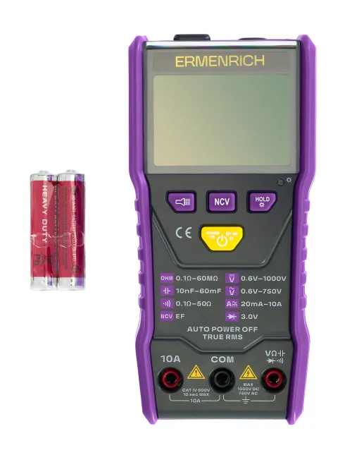 obrázek Digitální multimetr Ermenrich Zing TC20,  2