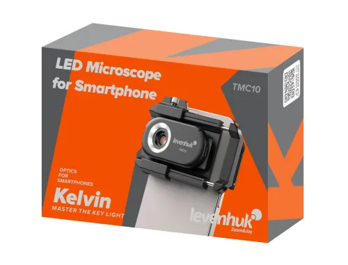 foto LED mikroskop pro smartphone Levenhuk Kelvin TMC10,  10
