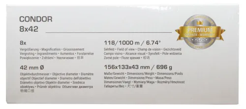 foto Binokulární dalekohled Bresser Condor UR 8x42,  17