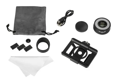 obrázek LED mikroskop pro smartphone Levenhuk Kelvin TMC20,  20