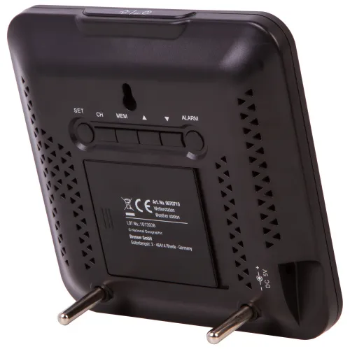 obrázek Barevná meteostanice Bresser National Geographic VA se 3 venkovními senzory,  7