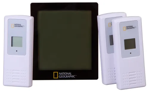 snímek Thermohigrometr Bresser National Geographic 4 wyniki pomiarów, černá,  7