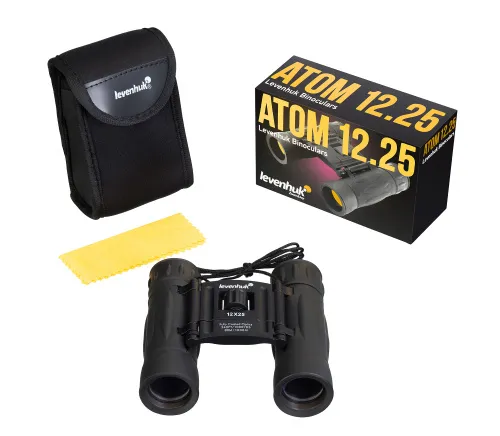snímek Binokulární dalekohled Levenhuk Atom 12x25 - Vystavený předmět,  2